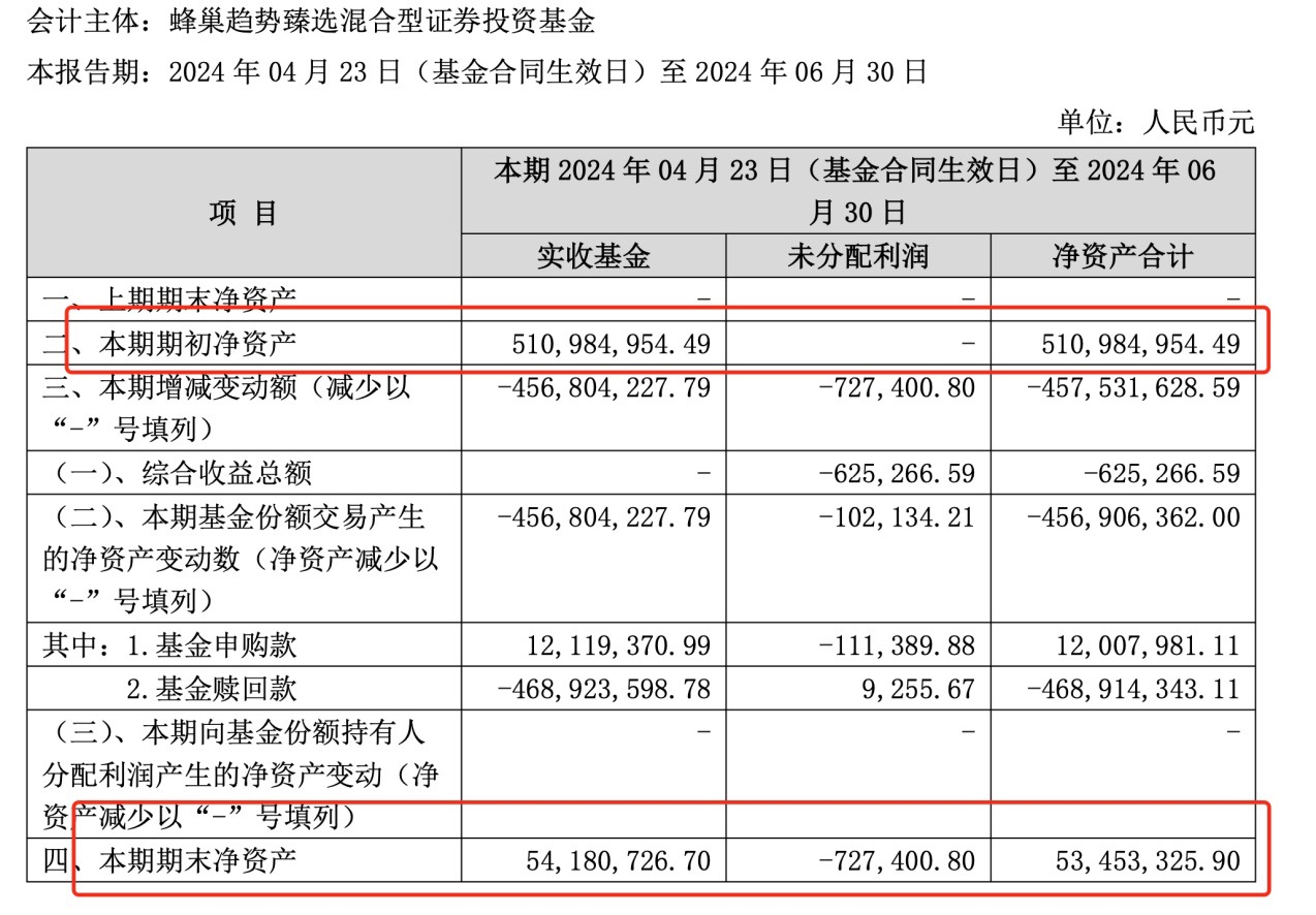 閃電縮水背后經(jīng)歷了什么？蜂巢一新基金成立倆月規(guī)模僅剩10% 剛又遭大額贖回  第3張