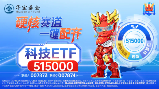 算力概念走強，中科曙光漲停！科技ETF（515000）上漲1.02%，機構(gòu)：繼續(xù)看好AI軟硬件機會