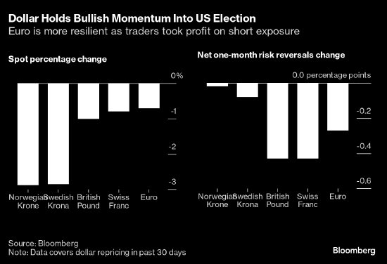美國大選日當(dāng)前 歐洲交易員借助匯市、債市對沖關(guān)稅風(fēng)險(xiǎn)