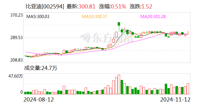 前10個(gè)月新能源車險(xiǎn)保費(fèi)同比大增53% 比亞迪、小米等新“玩家”相繼入局