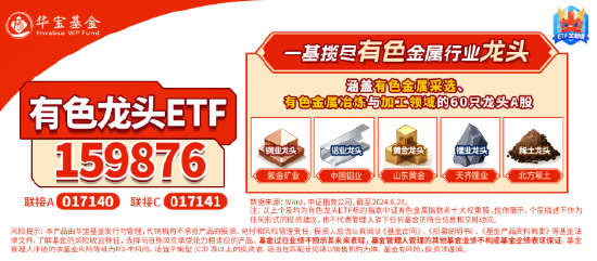 稀土+鋰業(yè)股聯袂狂飆，有色龍頭ETF（159876）盤中上探1．63%，有研新材連收5個漲停